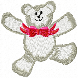 Teddy Embroidery Design 5